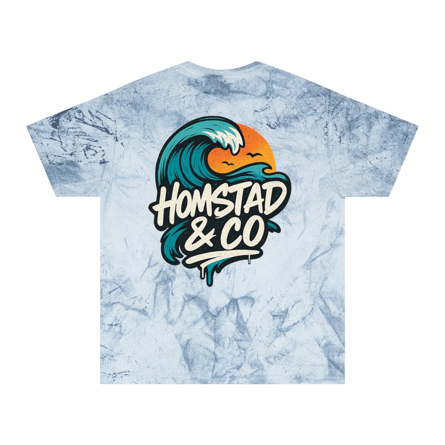 Tie Dye T-Shirt - Homstad & Co Color Blast Unisex Tee