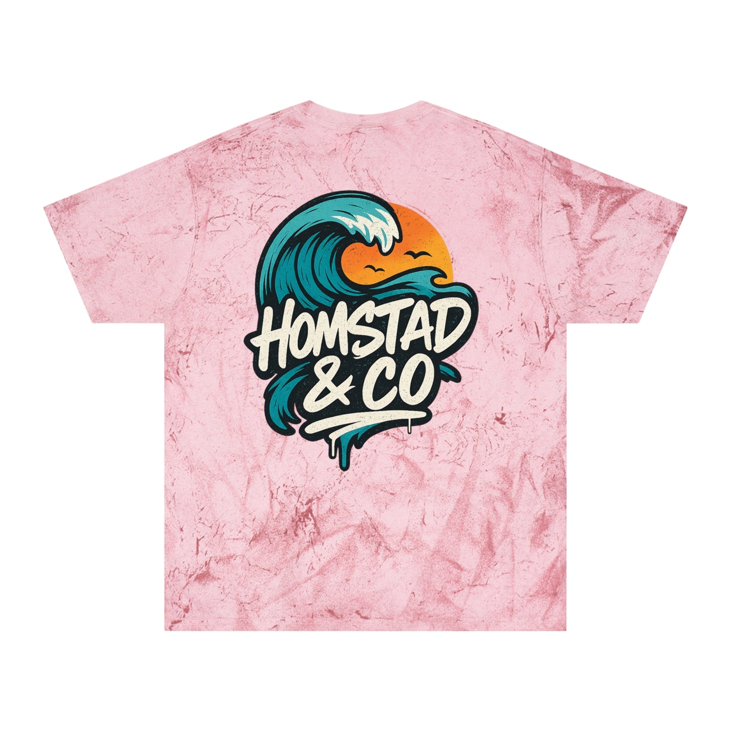 Tie Dye T-Shirt - Homstad & Co Color Blast Unisex Tee