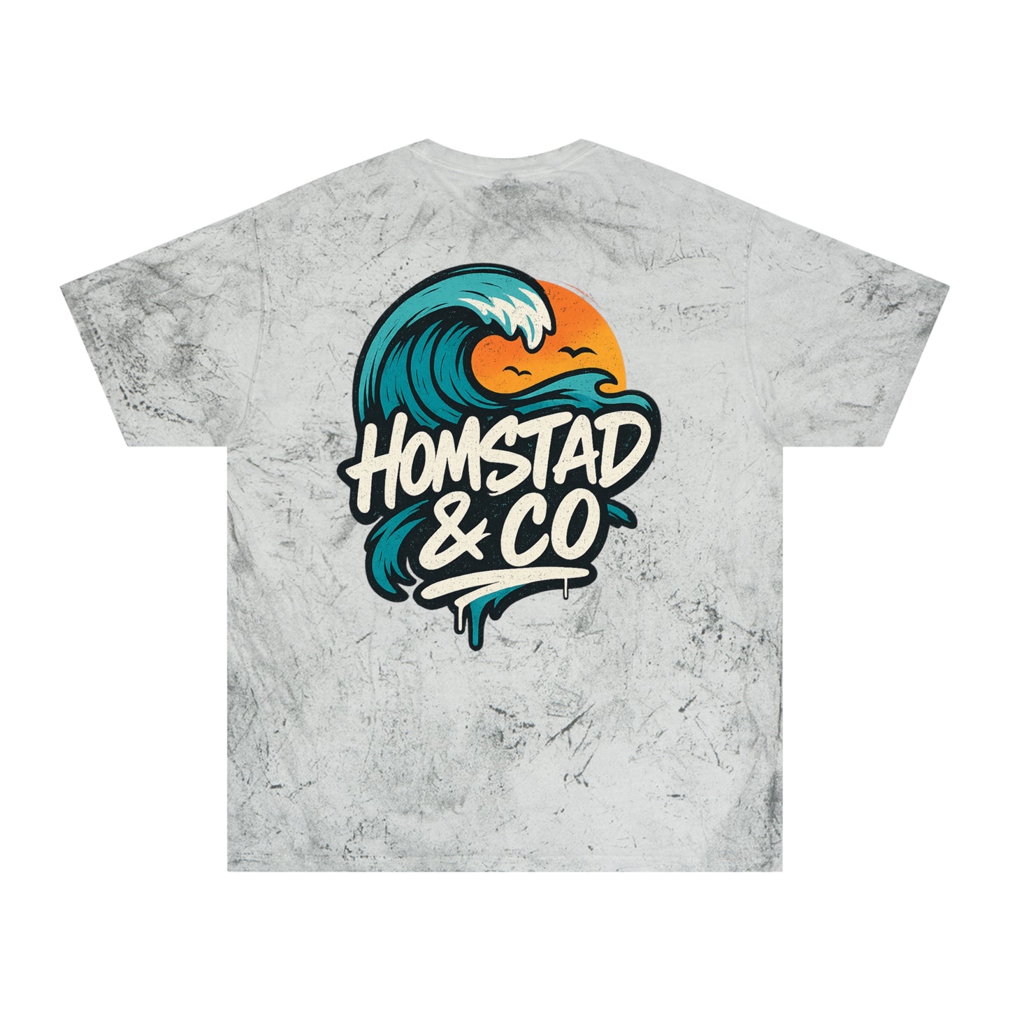Tie Dye T-Shirt - Homstad & Co Color Blast Unisex Tee