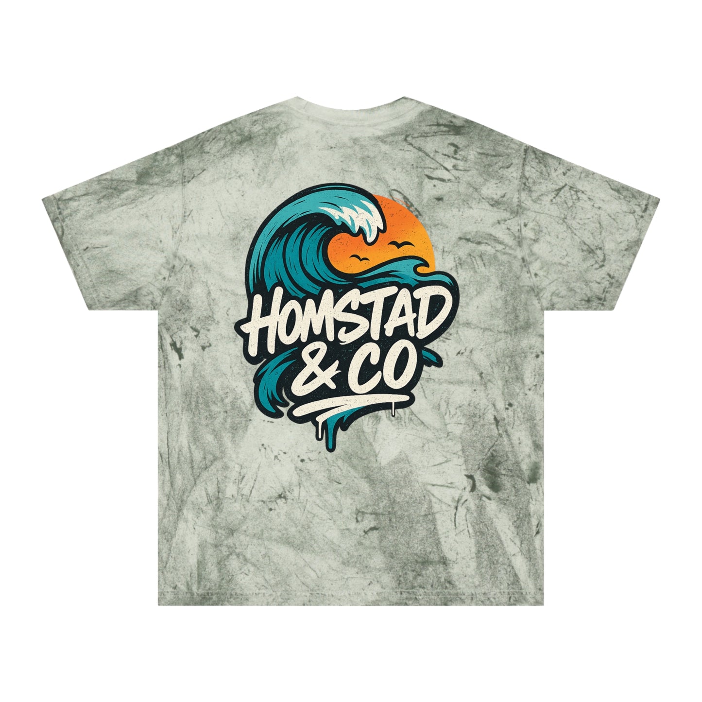 Tie Dye T-Shirt - Homstad & Co Color Blast Unisex Tee