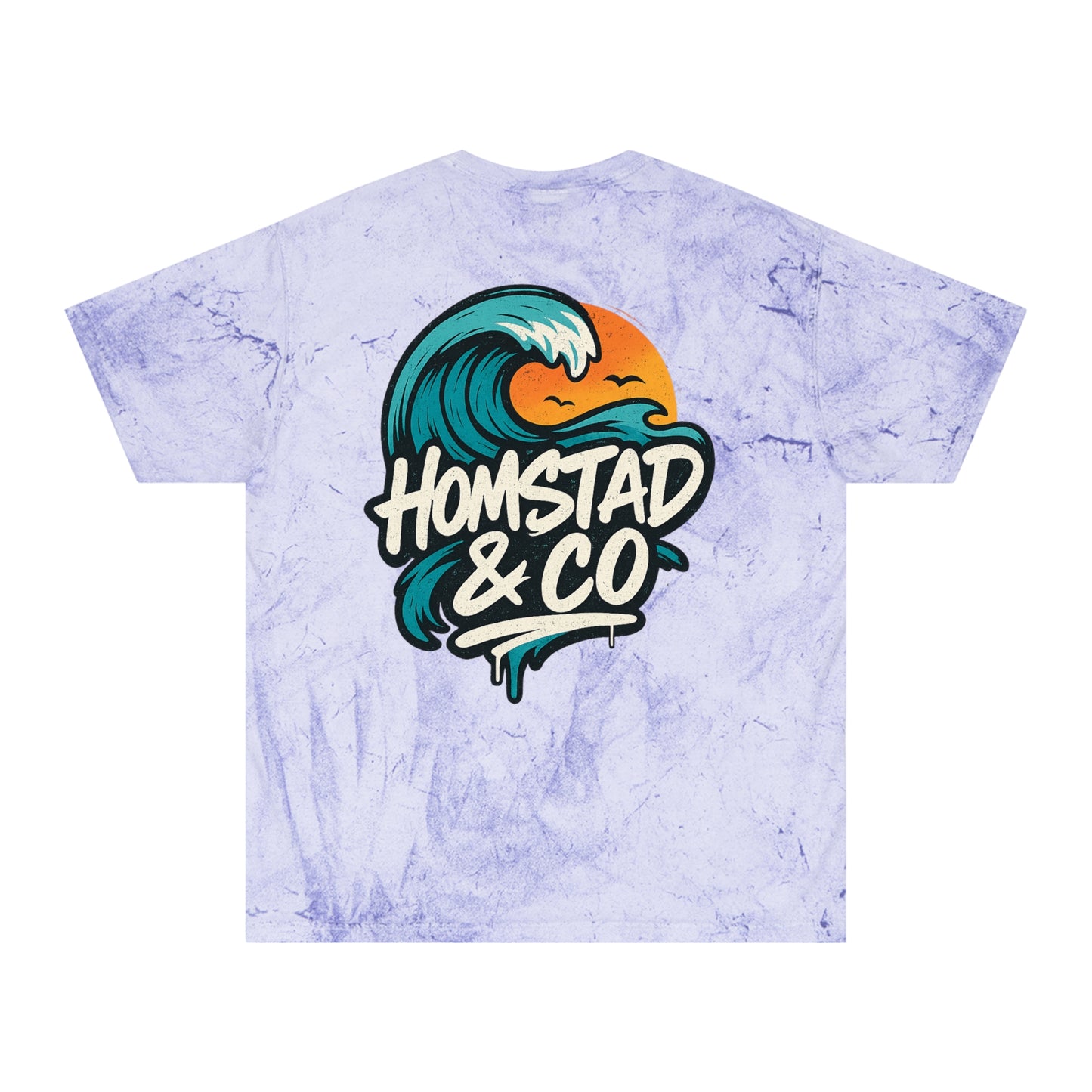 Tie Dye T-Shirt - Homstad & Co Color Blast Unisex Tee